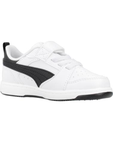 PUMA REBOUND V6 LO AC INFANT BIANCHE WHITE