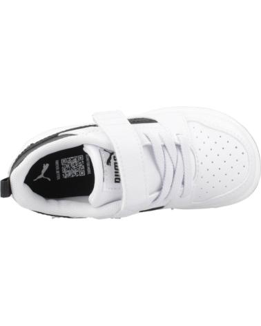 PUMA REBOUND V6 LO AC INFANT BIANCHE WHITE