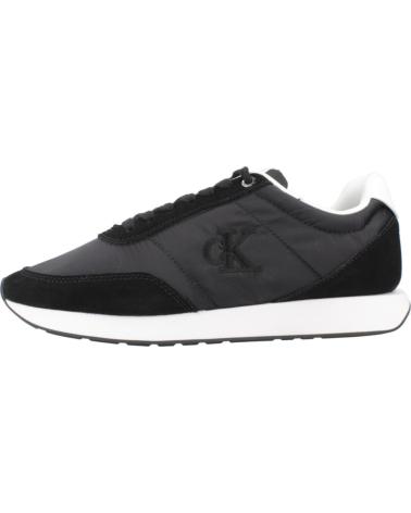 CALVIN KLEIN RETRO RUNNER LACE UP NY NERE BLKWHT