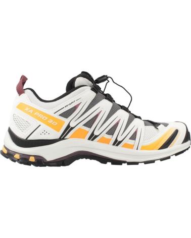 SCARPE SALOMON XA PRO 3D BIANCO CURCUMA TURMER