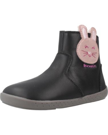 STIVALI GARVALIN 251301G NERI CON DECORAZIONE CONIGLIETTO NEGRO