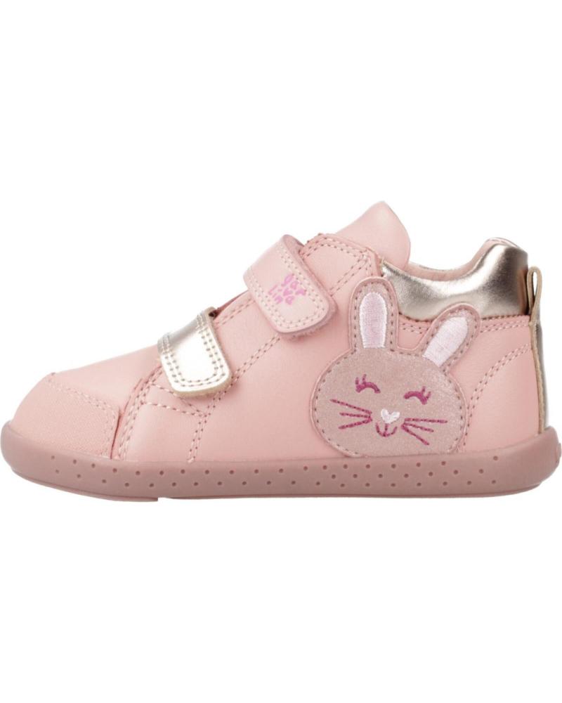 STIVALI GARVALIN 251303G ROSA PETALO CON DECORAZIONE CONIGLIETTO PETALO