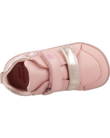 STIVALI GARVALIN 251303G ROSA PETALO CON DECORAZIONE CONIGLIETTO PETALO
