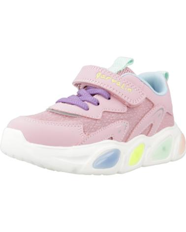 GARVALIN ZAPATILLAS CON LUZ PARA NINA 251808 ROSAD032