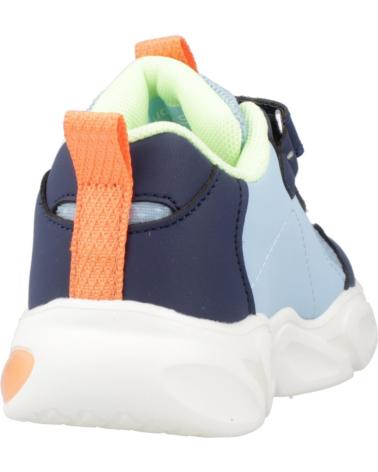GARVALIN 251856G - SNEAKERS LUMINOSE CON CHIUSURA A STRAPPO, BLU AZUL