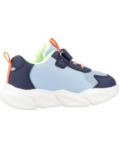 GARVALIN 251856G - SNEAKERS LUMINOSE CON CHIUSURA A STRAPPO, BLU AZUL