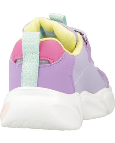 GARVALIN 251856G - SNEAKERS LUMINOSE CON CHIUSURA A STRAPPO, VIOLA LILLA LILA