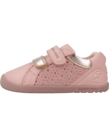 SCARPE DA GINNASTICA BIOMECANICS 251151B ROSA PETALO CON CHIUSURA A STRAPPO PETALO