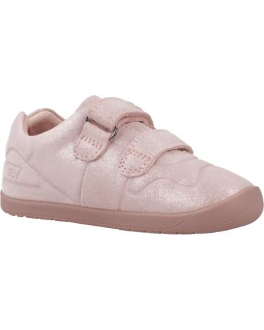 SCARPE DA GINNASTICA BIOMECANICS 251160B ROSA PETALO CON DOPPIA CHIUSURA A STRAPPO PETALO