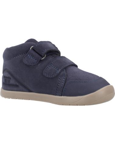 SCARPE DA GINNASTICA BIOMECANICS 251161B BLU NAVY CON DOPPIA CHIUSURA A STRAPPO AZLMRN