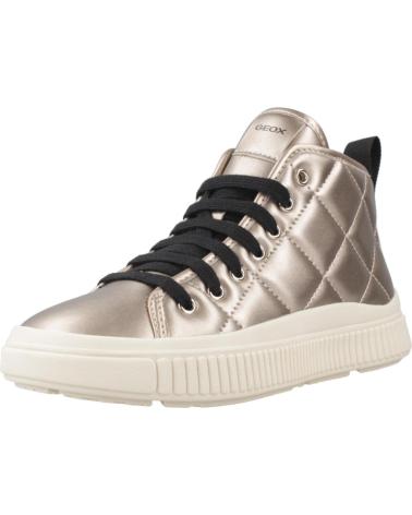 SNEAKERS GEOX LAQUINNY J C2010 ORO C2010
