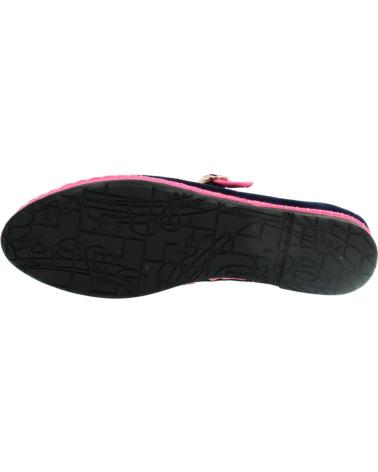 BALLERINES FLABELUS COMERTAX BLEU MARINE AVEC BRIDE MARY JANE AZUL