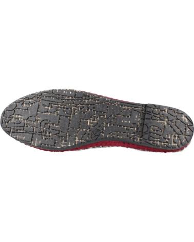 FLABELUS PIERRE ANIMAL PRINT GARNET BALLET FLATS GARNET