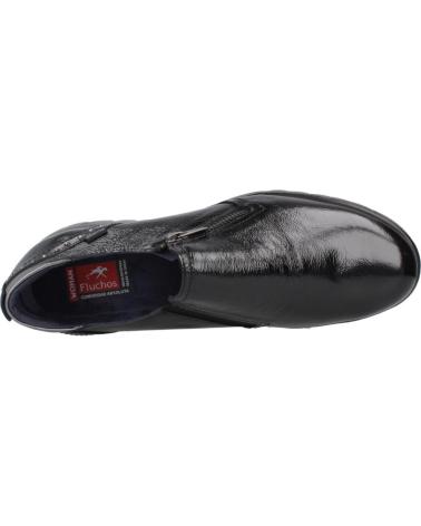 FLUCHOS F2099 SCARPE COMFORT VERNICE NERA NEGRO