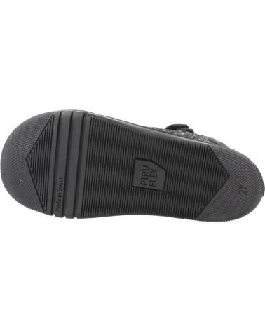 PIRUFIN PIRUFIN ZAPATILLAS PIRUFLEX PF240-3 NEGRAS GLITTER NEGRO