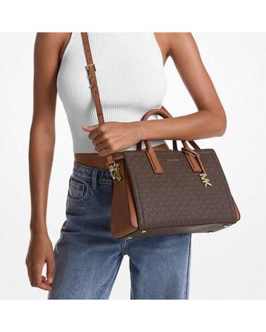BOLSO TOTE MICHAEL KORS LAILA EN LONA MONOGRAM MARRÓN 252 252