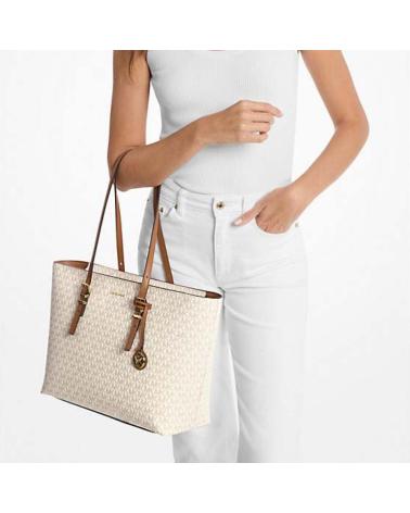 BOLSO TOTE MICHAEL KORS QUINN EN LONA MONOGRAM BEIGE 149 149