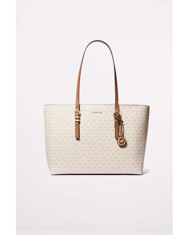 BOLSO TOTE MICHAEL KORS QUINN EN LONA MONOGRAM BEIGE 149 149
