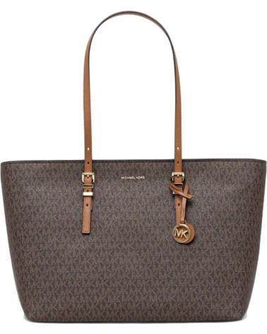 BOLSO TOTE MICHAEL KORS QUINN EN LONA MONOGRAM MARRÓN 252 252