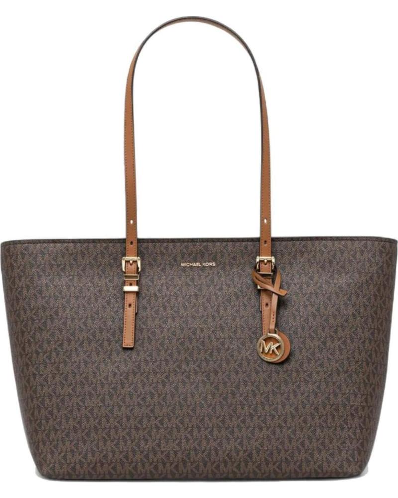 BOLSO TOTE MICHAEL KORS QUINN EN LONA MONOGRAM MARRÓN 252 252