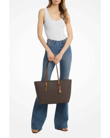 BOLSO TOTE MICHAEL KORS QUINN EN LONA MONOGRAM MARRÓN 252 252