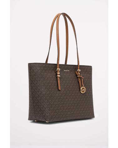 BOLSO TOTE MICHAEL KORS QUINN EN LONA MONOGRAM MARRÓN 252 252