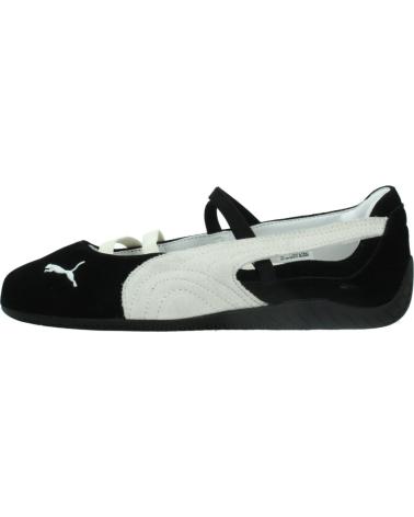 BALLERINE PUMA ASPEEDCAT SD WNS NERO BIANCO BLKWHT