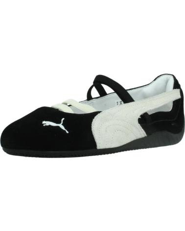 BALLERINE PUMA ASPEEDCAT SD WNS NERO BIANCO BLKWHT
