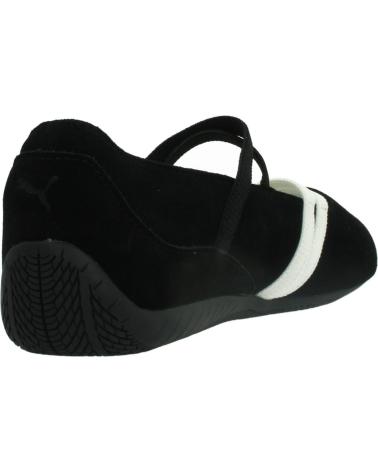 BALLERINE PUMA ASPEEDCAT SD WNS NERO BIANCO BLKWHT