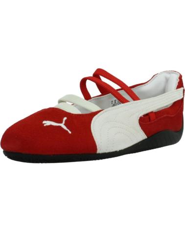 PUMA ASPEEDCAT SD WNS - BALLERINE CASUAL ROSSE E BIANCHE REDWHT