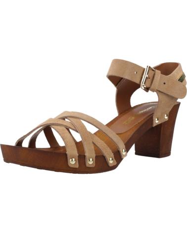 SANDALI CON TACCO LES TROPEZIENNES TOOPAYA BEIGE TORTORA TAUPE