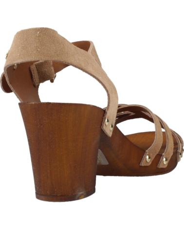 SANDALI CON TACCO LES TROPEZIENNES TOOPAYA BEIGE TORTORA TAUPE