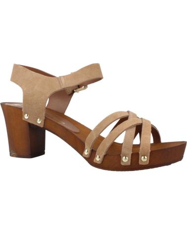 SANDALI CON TACCO LES TROPEZIENNES TOOPAYA BEIGE TORTORA TAUPE