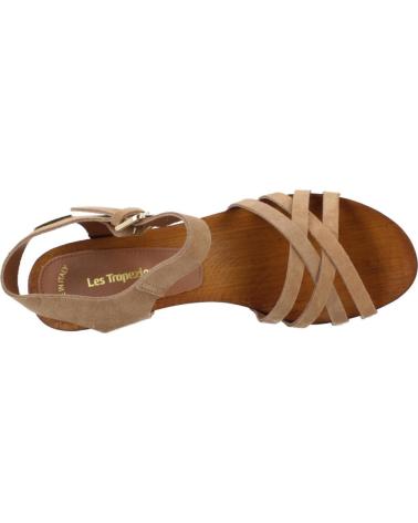 SANDALI CON TACCO LES TROPEZIENNES TOOPAYA BEIGE TORTORA TAUPE