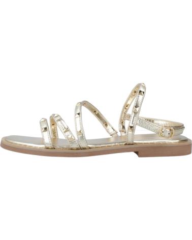 SANDALI PIATTI LES TROPEZIENNES CABEL ORO CON BORCHIE OR