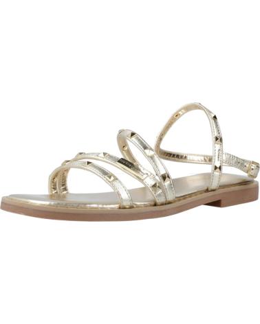 SANDALI PIATTI LES TROPEZIENNES CABEL ORO CON BORCHIE OR