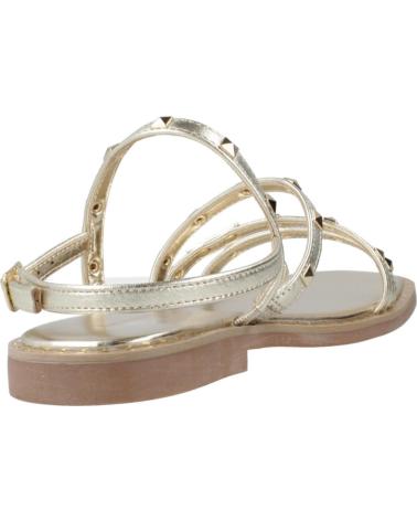SANDALI PIATTI LES TROPEZIENNES CABEL ORO CON BORCHIE OR