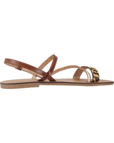 FLACHE SANDALEN LES TROPEZIENNES BATRESSE MIT MEHRFARBIGEM LEOPARDENMUSTER LPRDMLT
