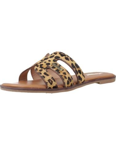 SANDALI LES TROPEZIENNES HAMIGAPO STAMPA ANIMALIER LEOPARD LEOPARD