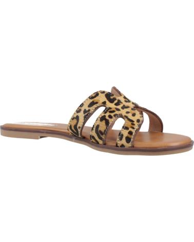 SANDALI LES TROPEZIENNES HAMIGAPO STAMPA ANIMALIER LEOPARD LEOPARD