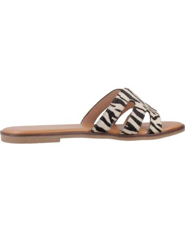 SANDALI BASSI LES TROPEZIENNES HAMIGAPO STAMPA ZEBRA ZEBRE