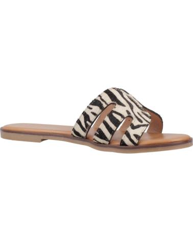 SANDALI BASSI LES TROPEZIENNES HAMIGAPO STAMPA ZEBRA ZEBRE