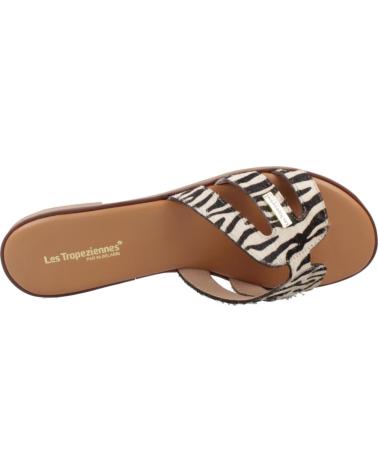 SANDALI BASSI LES TROPEZIENNES HAMIGAPO STAMPA ZEBRA ZEBRE