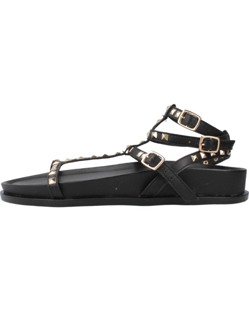LES TROPEZIENNES CHOUDALIE - SANDALI NERI CON BORCHIE NOIR