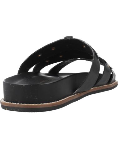 LES TROPEZIENNES CHYREL - SANDALI CIABATTA NERI CON BORCHIE NOIR
