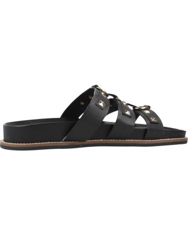 LES TROPEZIENNES CHYREL - SANDALI CIABATTA NERI CON BORCHIE NOIR