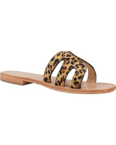 SANDALI LES TROPEZIENNES HADAMIA STAMPA LEOPARDATA LEOPARD