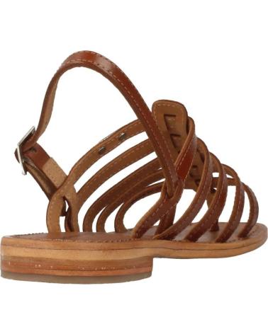 SANDALI LES TROPEZIENNES HERISSON IN PELLE MARRONE TAN TAN