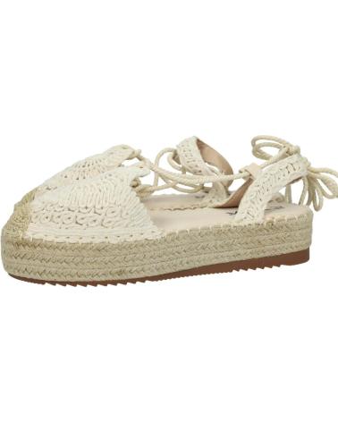 SANDALE ETIKA 10007 BEIGE CAMEL À PLATEFORME AVEC LIEN CHEVILLE BEIG-CAMEL