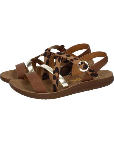 SANDALES ETIKA 10129 À IMPRIMÉ LÉOPARD LEOPARDO